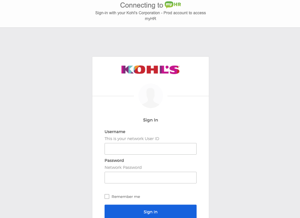 Kohls Okta